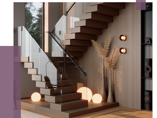 Изготовление и монтаж лестниц в Пскове от 86275 руб. | ПРОЛЁТ-Пск