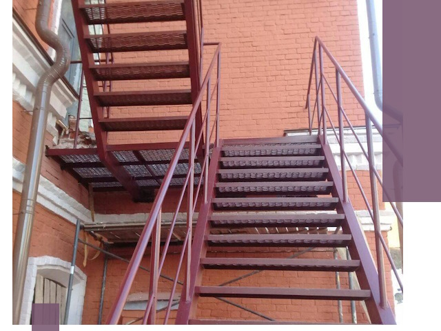 Демонтаж пожарных лестниц быстро и безопасно в Пскове