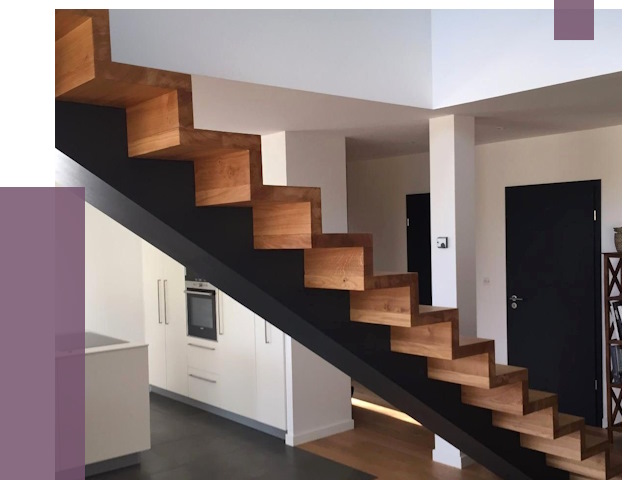 Изготовление деревянных лестниц в Пскове от 86275 руб. | ПРОЛЁТ-Пск