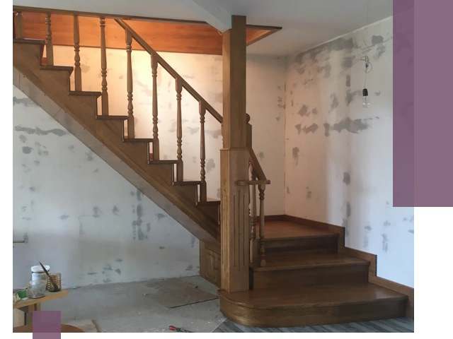 Ремонт деревянных лестниц в Пскове: быстро и качественно