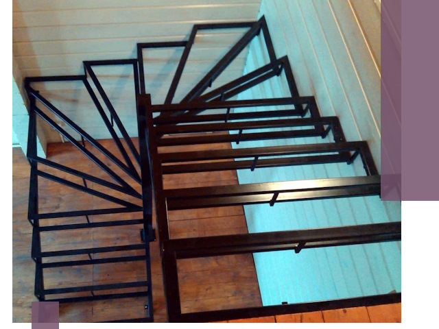 Изготовление металлических лестниц любой сложности в Пскове