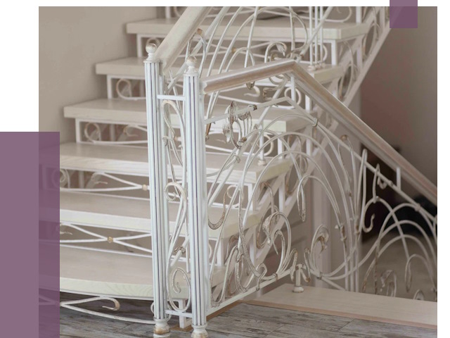 Изготовление кованых лестниц на заказ в Пскове от 86275 руб. | ПРОЛЁТ-Пск