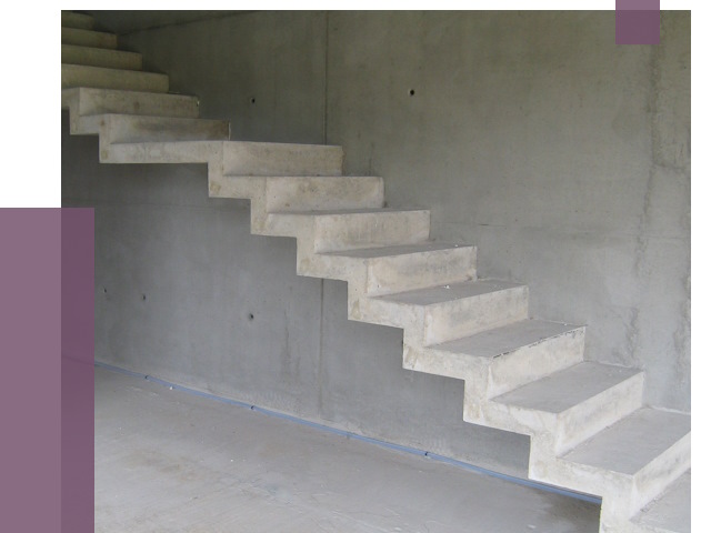 Бетонные лестницы в Пскове от 18778 руб. под ключ | ПРОЛЁТ-Пск