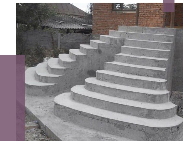 Монтаж бетонных лестниц в Пскове от 4263 руб. 