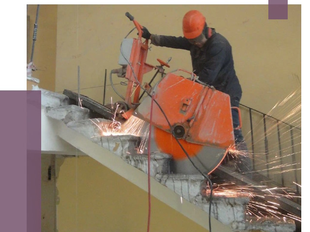 Демонтаж бетонных лестниц в Пскове от 4568 руб. за м2 | ПРОЛЁТ-Пск