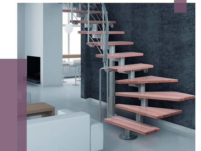 Модульные лестницы в Пскове от 16748 руб. — купить в ПРОЛЁТ-Пск