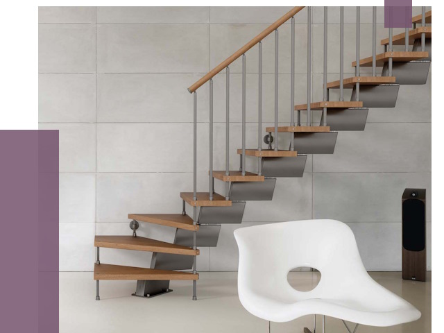 Монтаж модульных лестниц в Пскове от 6293 руб. 