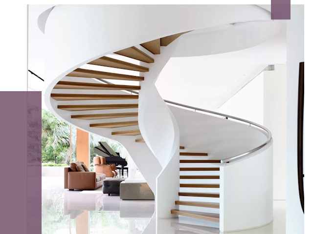 Винтовые лестницы в Пскове под ключ от 48213 руб. | ПРОЛЁТ-Пск