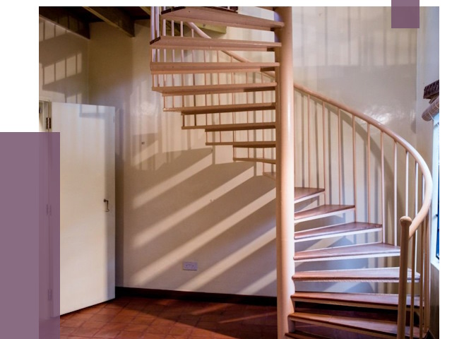 Изготовление винтовых лестниц на заказ в Пскове от 75618 руб. | ПРОЛЁТ-Пск