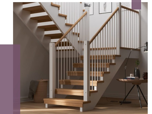 Маршевые лестницы в Пскове от 37809 руб. — монтаж | ПРОЛЁТ-Пск