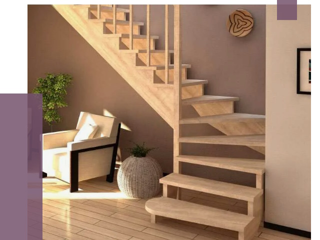 Изготовление Г-образных лестниц в Пскове от 18778 руб. 