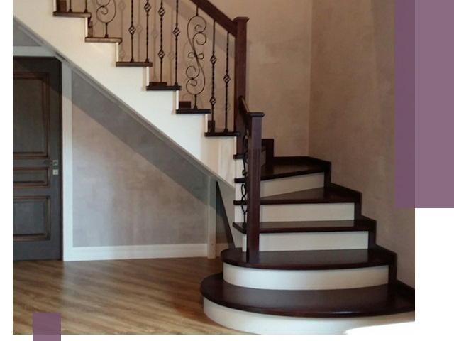 Изготовление Г-образных лестниц под ключ в Пскове