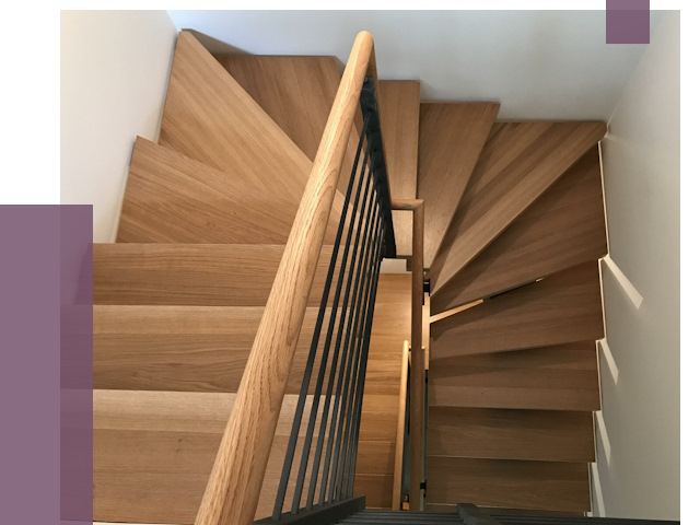 П-образные лестницы в Пскове под ключ от 48213 руб. | ПРОЛЁТ-Пск