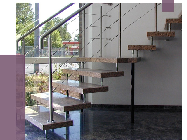 Лестницы на больцах в Пскове от 7917 руб. под ключ | ПРОЛЁТ-Пск