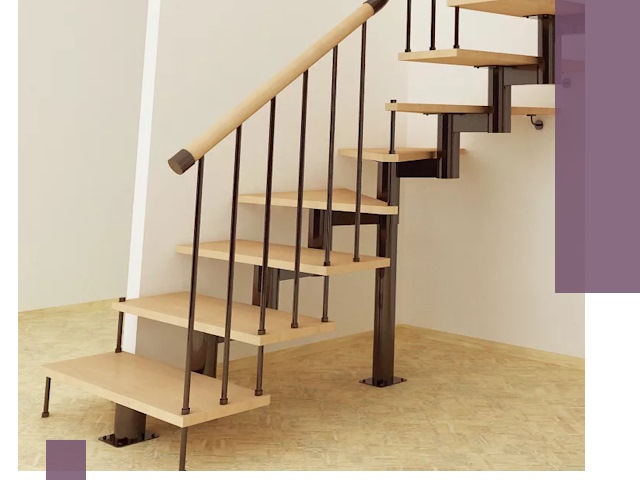 Монтаж лестниц на больцах в Пскове — быстро и надежно