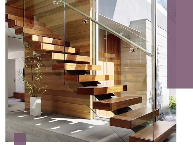 Современные лестницы на заказ в Пскове — изготовление и монтаж