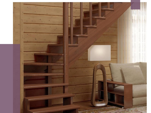 Лестницы эконом класса в Пскове от 18118 руб. бюджетные решения