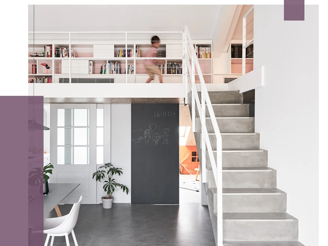 Лестницы для двухуровневой квартиры в Пскове от 175088 руб. | ПРОЛЁТ-Пск