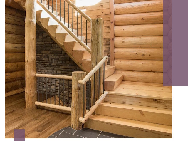 Лестницы в баню под заказ и профессиональный монтаж в Пскове