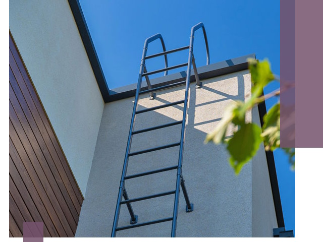 Лестницы на крышу в Пскове — изготовление, монтаж, демонтаж
