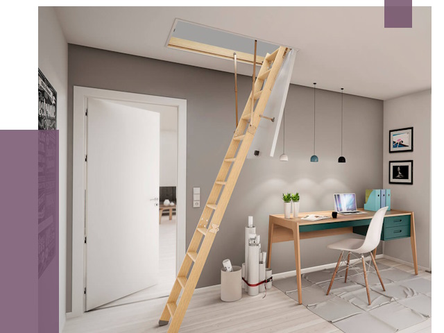 Чердачные лестницы в Пскове — от 14464 руб. | ПРОЛЁТ-Пск