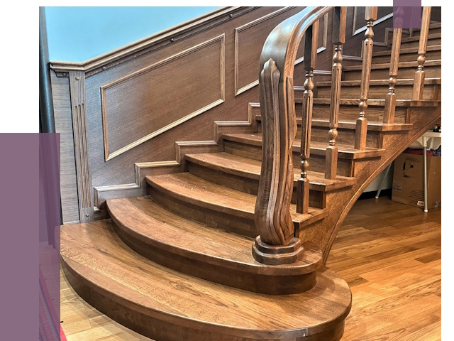 Дубовые лестницы под ключ в Пскове от 175088 руб. — ПРОЛЁТ-Пск