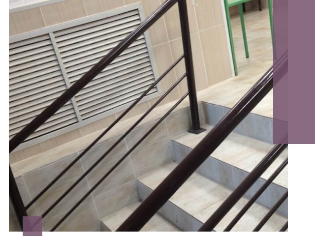 Изготовление перил из металла под ключ в Пскове