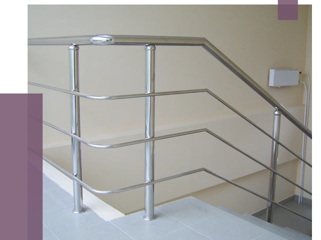 Алюминиевые перила в Пскове от 6293 руб. под ключ | ПРОЛЁТ-Пск