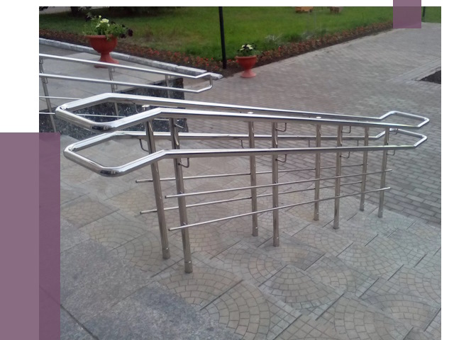 Перила для инвалидов в Пскове от 7531 руб. под ключ | ПРОЛЁТ-Пск