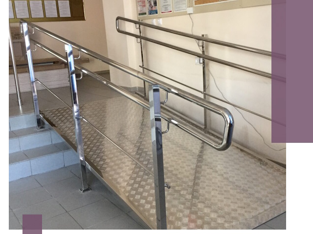 Перила для инвалидов в Пскове — надежные поручни и ограждения