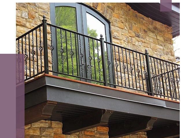 Балконные ограждения в Пскове от 7968 руб. — купить | ПРОЛЁТ-Пск