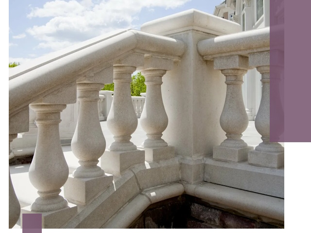 Балюстрады из металла и камня под ключ в Пскове