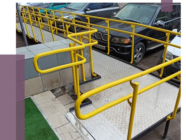 Стационарные пандусы в Пскове от 12180 руб. | ПРОЛЁТ-Пск