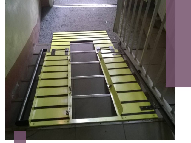 Профессиональный монтаж пандуса в подъезд в Пскове