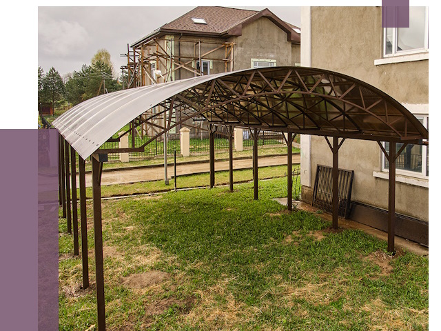 Демонтаж навесов в Пскове от 4568 руб. — разборка и вывоз | ПРОЛЁТ-Пск