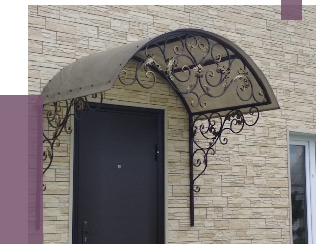 Ремонт козырьков в Пскове от 7359 руб. | ПРОЛЁТ-Пск