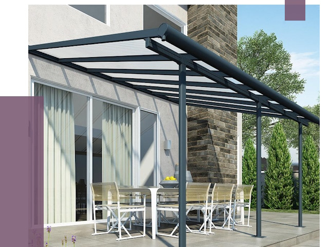 Навесы пристенные в Пскове от 9034 руб. — монтаж и установка | ПРОЛЁТ-Пск