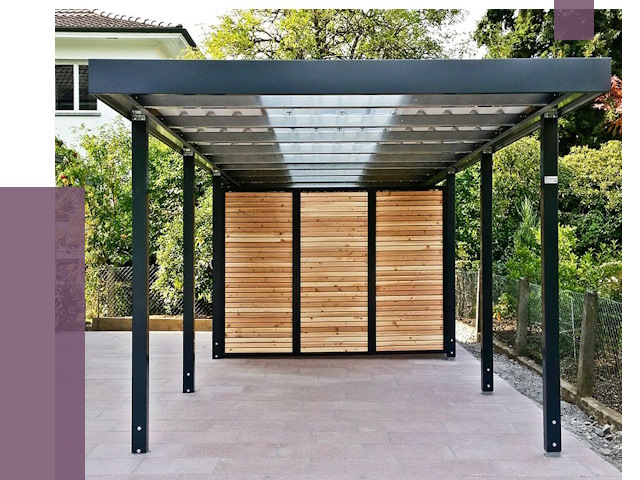 Отдельно стоящие навесы во дворе в Пскове от 79678 руб. | ПРОЛЁТ-Пск