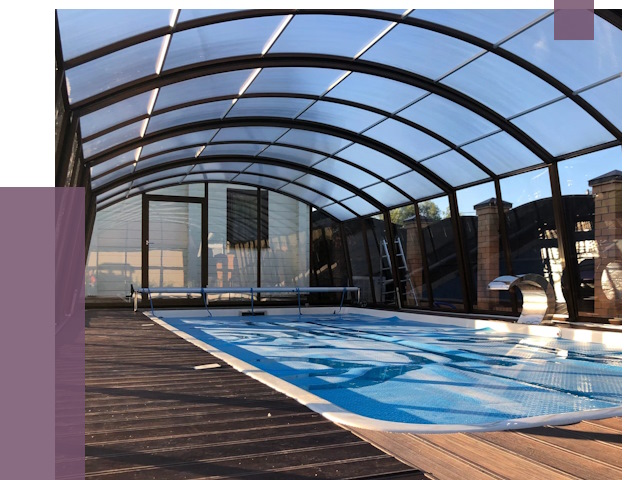 Навесы для бассейна в Пскове от 16646 руб. под ключ | ПРОЛЁТ-Пск