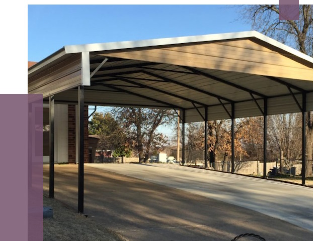 Двускатные навесы в Пскове от 7968 руб. | ПРОЛЁТ-Пск