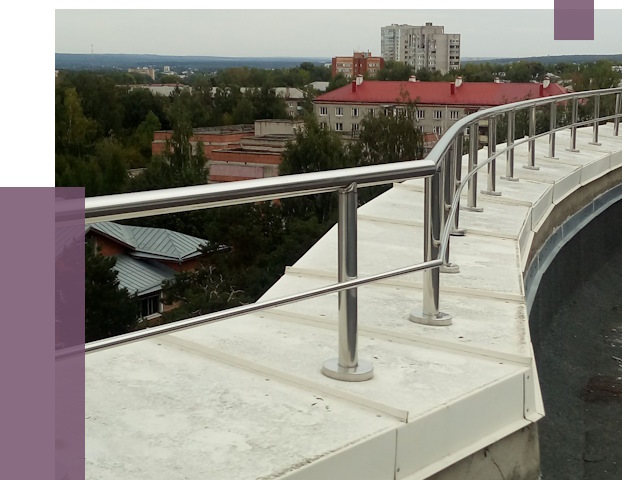 Парапеты и ограждения кровли в Пскове от 4923 руб.