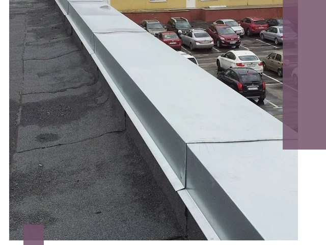 Изготовление парапетов из металла и нержавейки в Пскове