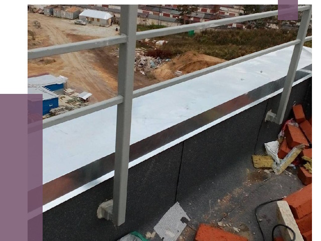 Монтаж парапетов в Пскове от 4263 руб.  | ПРОЛЁТ-Пск