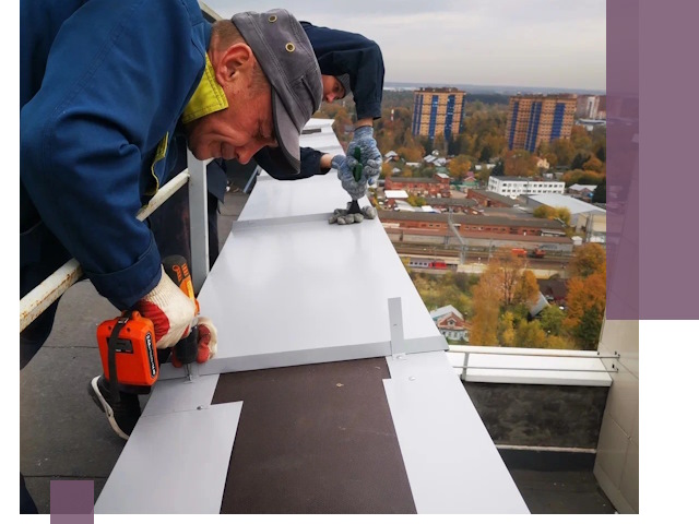 Монтаж парапетов в Пскове — установка прочных металлических ограждений