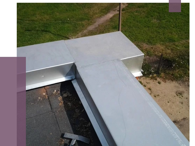 Оцинкованные парапеты в Пскове от 7968 руб. | ПРОЛЁТ-Пск