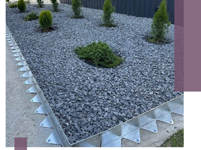 Оцинкованные металлические бордюры под заказ в Пскове