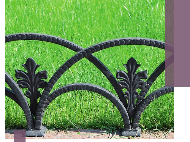 Декоративные металлические бордюры под ключ в Пскове