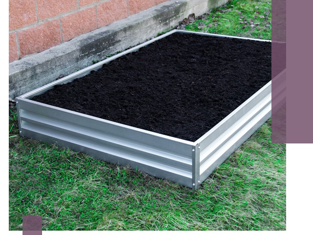 Металлические бордюры для грядок в Пскове: прочность и аккуратность