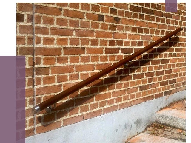 Изготовление пристенных поручней в Пскове от 4415 руб. — ПРОЛЁТ-Пск