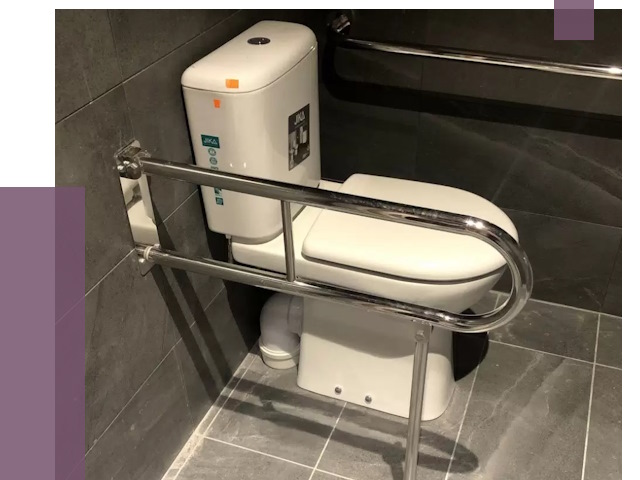 Поручни для санузлов в Пскове от 4263 руб. | ПРОЛЁТ-Пск